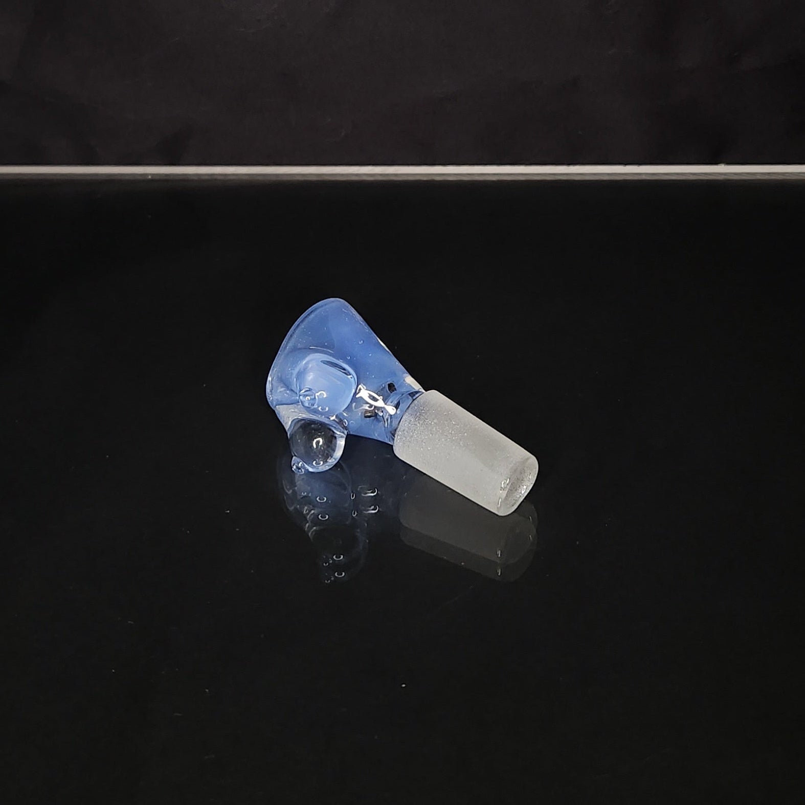 Benwa Glass 14mm 1 Hole Titty Slides