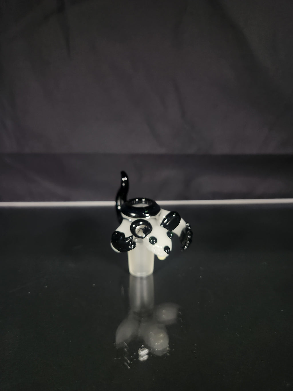 Dremlins Glass 18mm 4 Hole MGA Themed Cheeser Slide