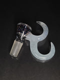 Gump Glass 14mm 1 Hole Crushed Opal Slide