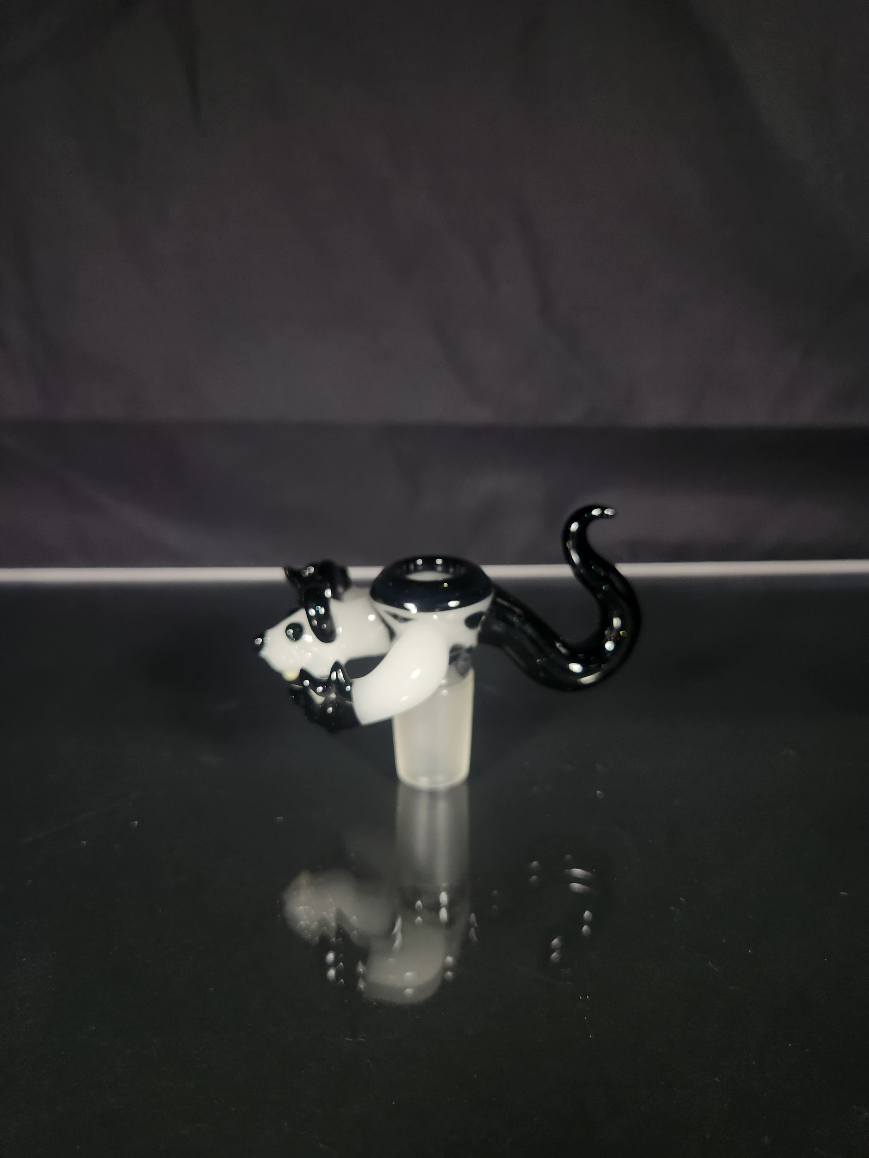 Dremlins Glass 18mm 4 Hole MGA Themed Cheeser Slide