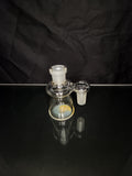 Benwa Glass 18mm 90° Dry Ash Catcher In NS Yellow