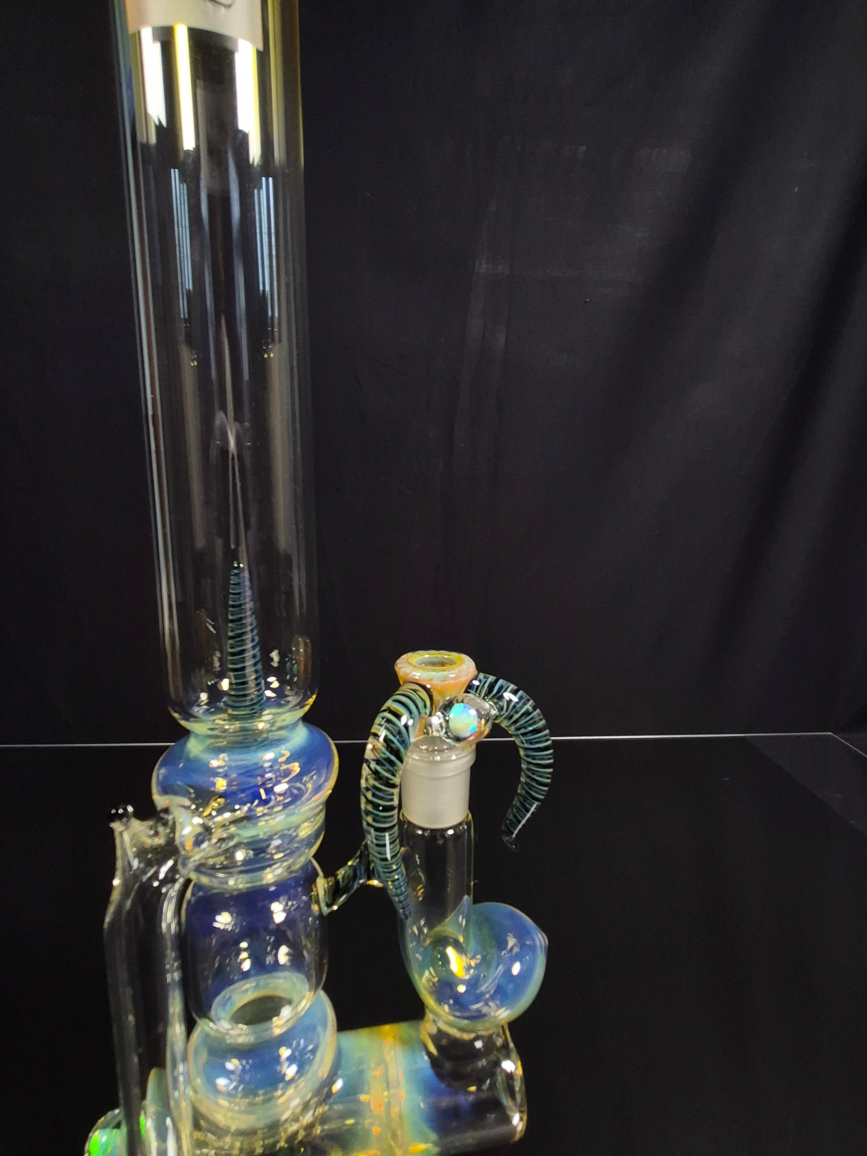 17.5" Dood Data Silver Cane Inline Drainy