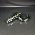 Kobb Glass 18mm 4 Hole Fully Worked Horn Slide