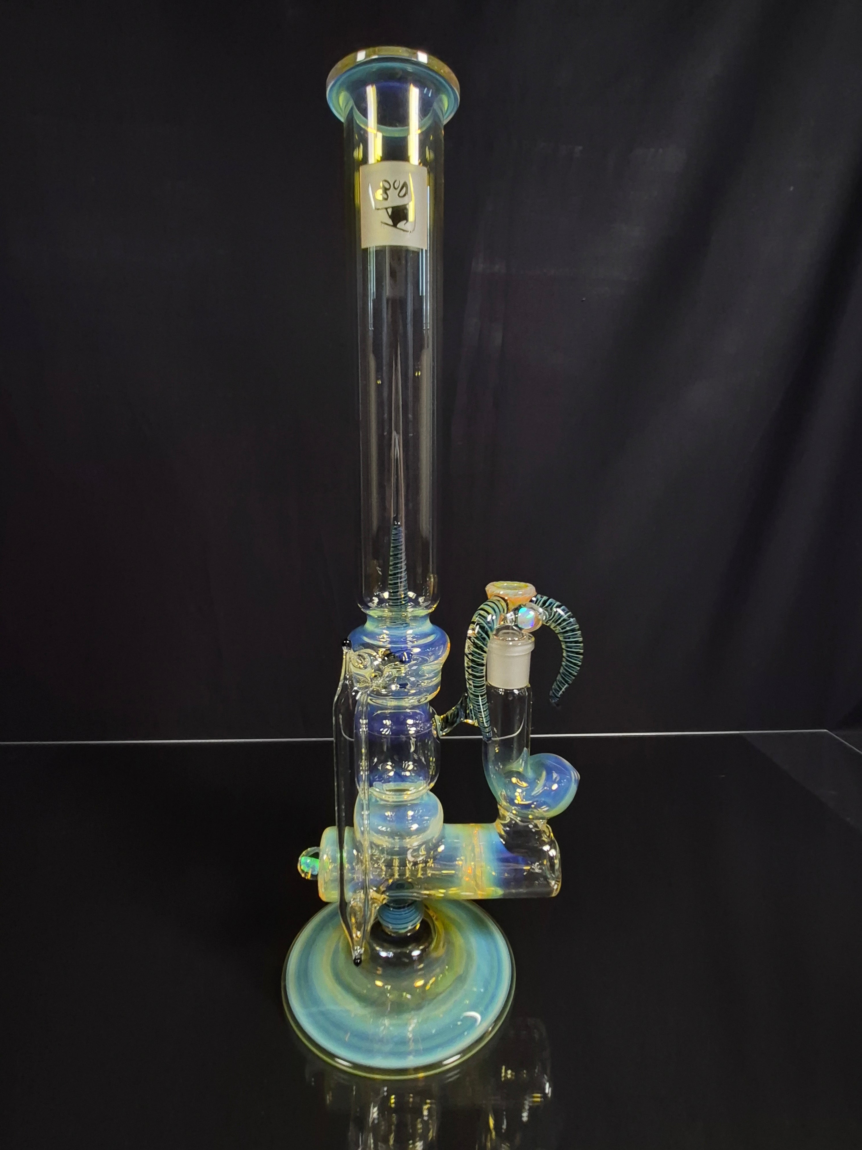 17.5" Dood Data Silver Cane Inline Drainy