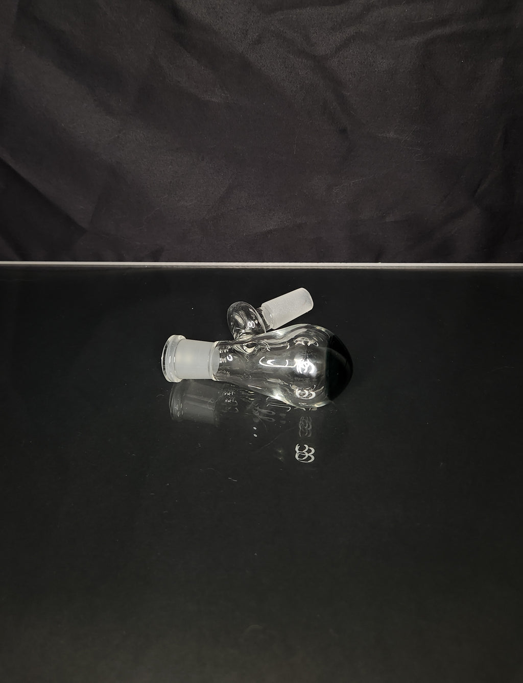 Benwa Glass 14mm 45° Dry Ash Catcher In Cobalt